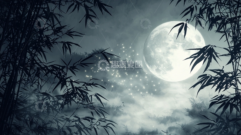 高清大图下载【趣麦麦图】水墨画