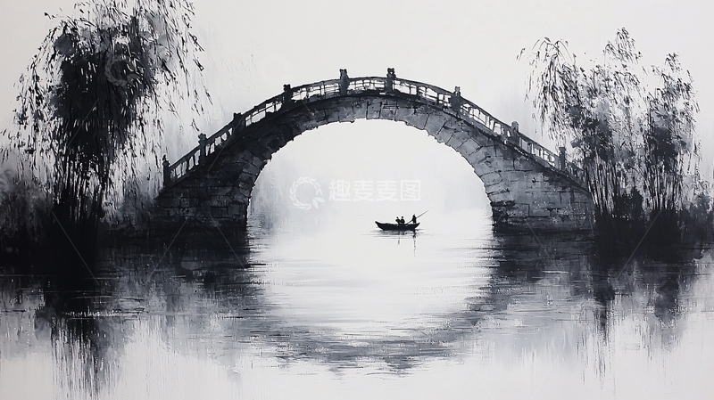 高清大图下载【趣麦麦图】水墨画