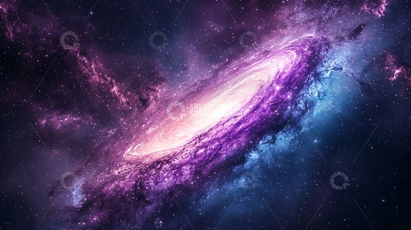 高清大图下载【趣麦麦图】紫色星云15