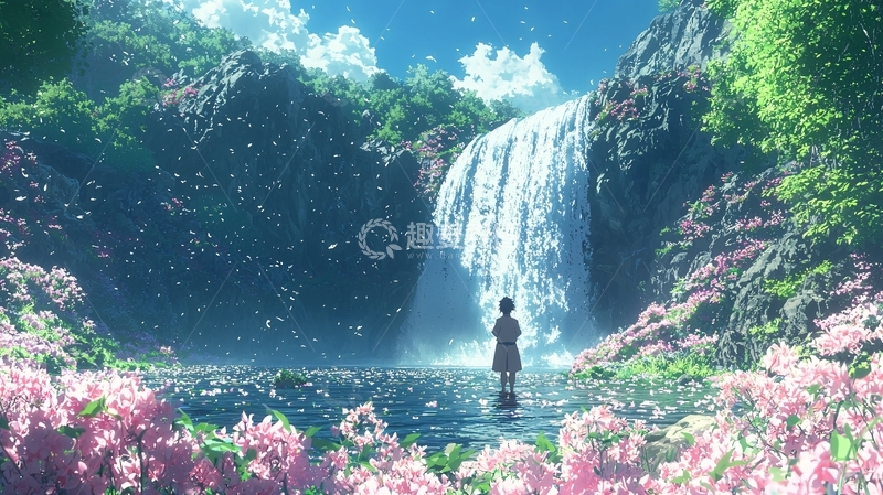 高清大图下载【趣麦麦图】瀑布79