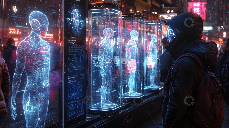 高清大图下载【趣麦麦图】未来科技