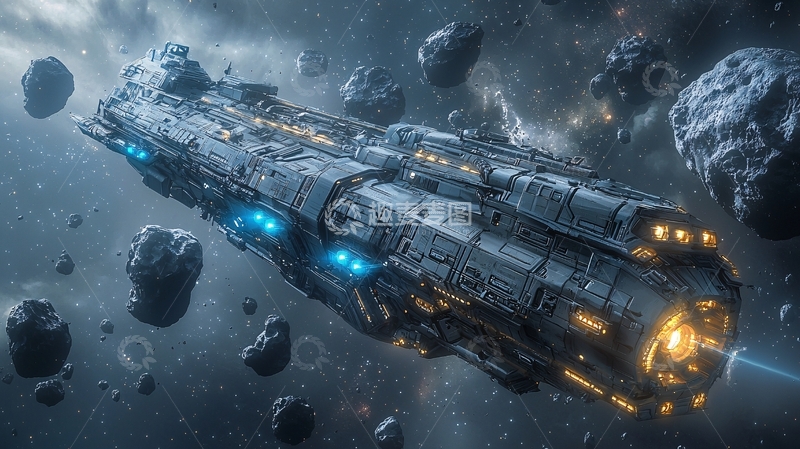 高清大图下载【趣麦麦图】宇宙战舰