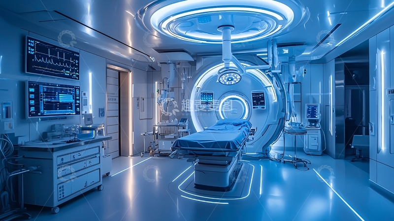 高清大图下载【趣麦麦图】未来感手术室