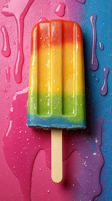 彩虹冰棍