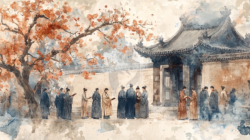 高清大图下载【趣麦麦图】古色古香的中国水墨画