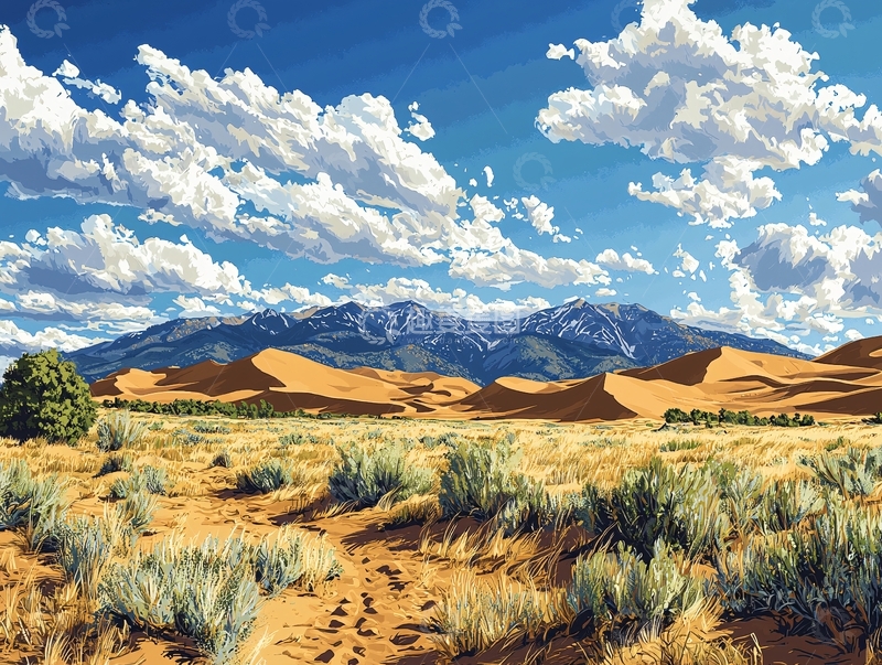 高清大图下载【趣麦麦图】沙漠风景