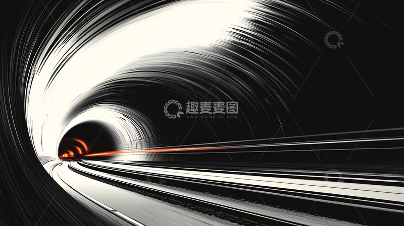 高清大图下载【趣麦麦图】高速公路隧道