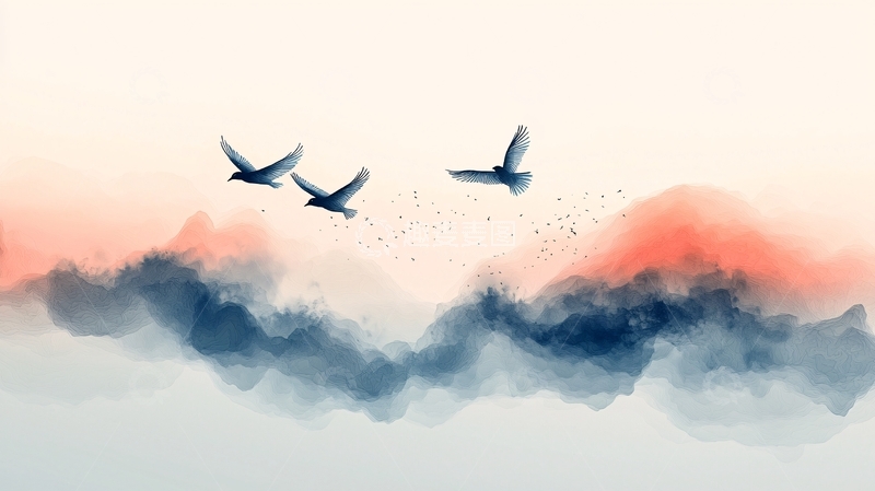 高清大图下载【趣麦麦图】水墨画