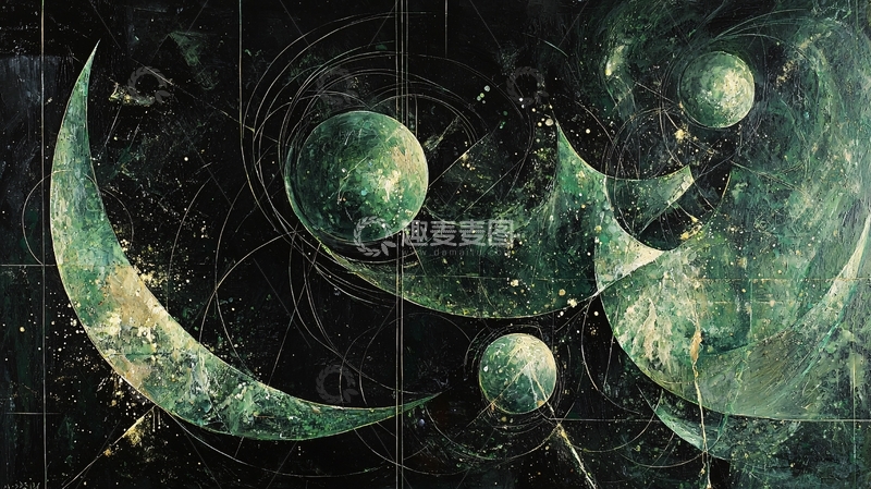 高清大图下载【趣麦麦图】抽象宇宙