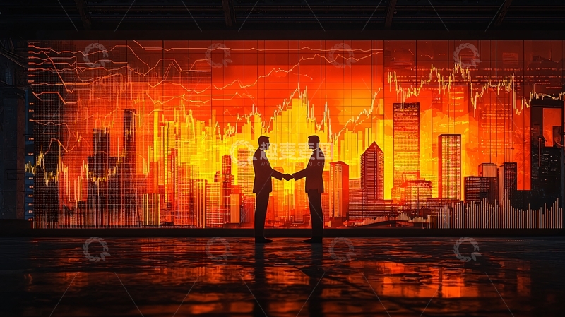 高清大图下载【趣麦麦图】握手