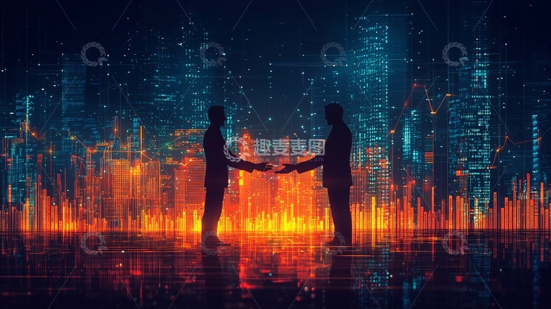 高清大图下载【趣麦麦图】都市夜景