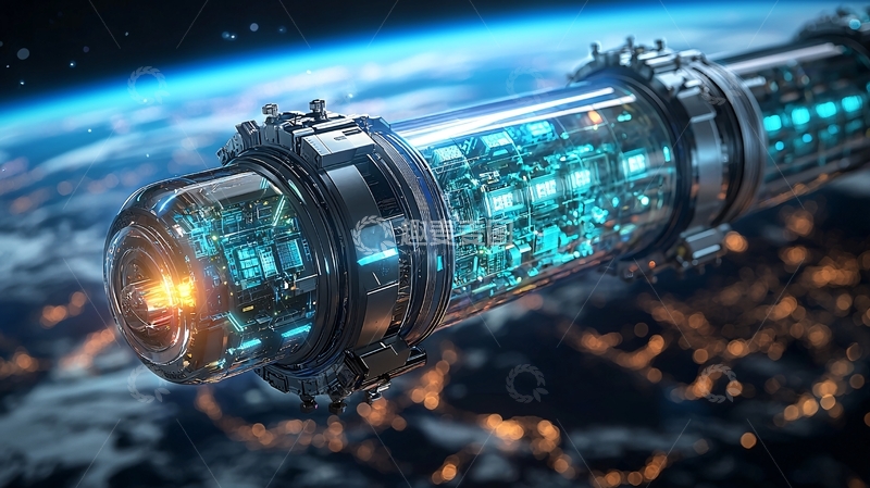 高清大图下载【趣麦麦图】太空飞船