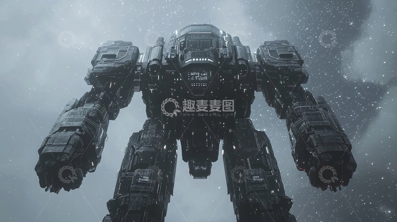 高清大图下载【趣麦麦图】未来机甲