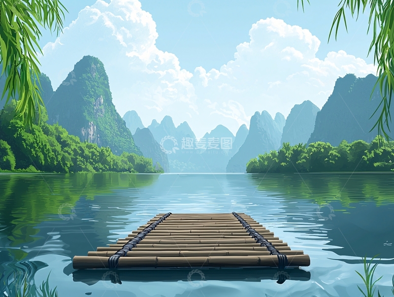 高清大图下载【趣麦麦图】山水画