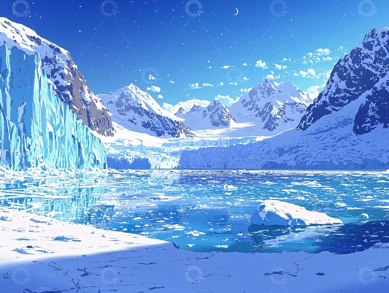 高清大图下载【趣麦麦图】冰雪奇缘般的极地风光