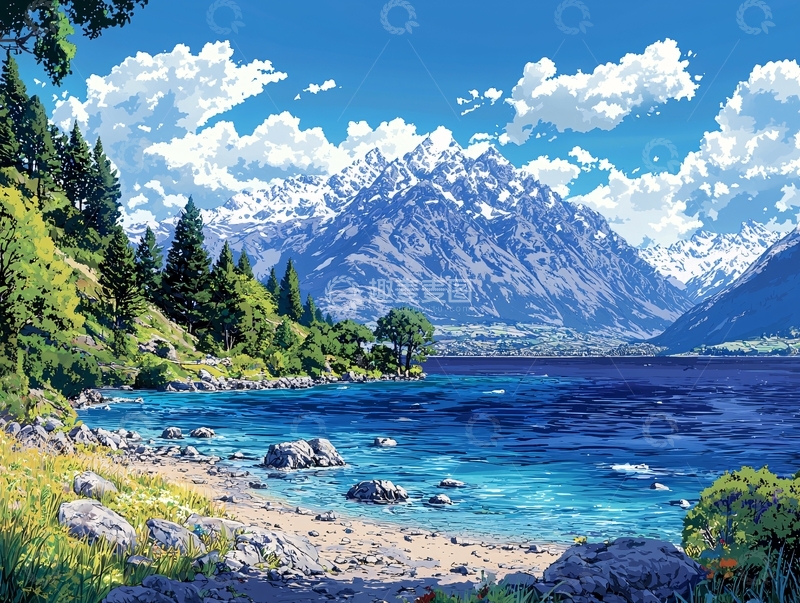 高清大图下载【趣麦麦图】风景画