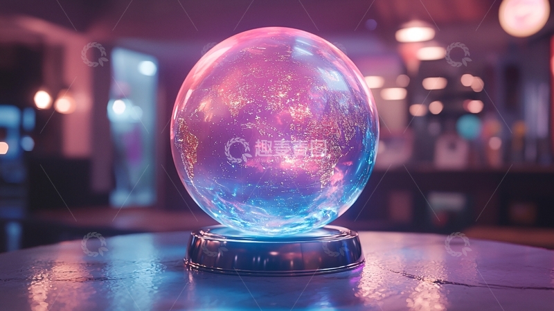 高清大图下载【趣麦麦图】水晶球