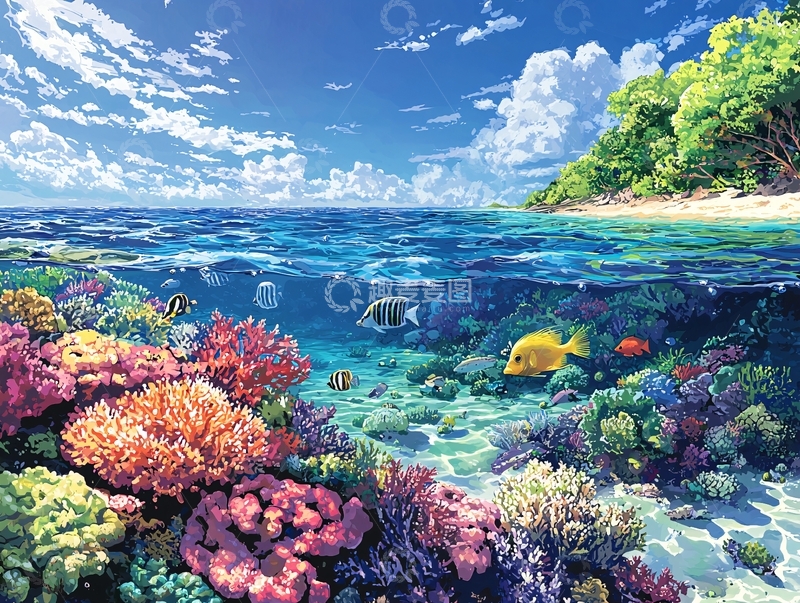 高清大图下载【趣麦麦图】海边风景11