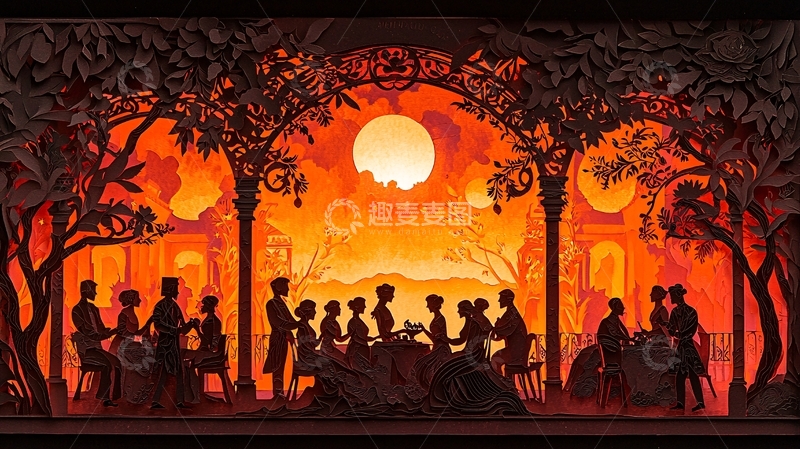 高清大图下载【趣麦麦图】剪纸艺术