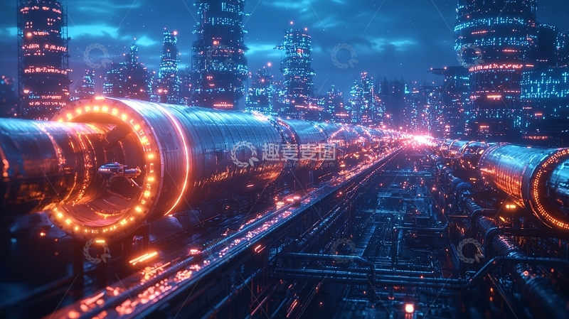 高清大图下载【趣麦麦图】未来科技城市197
