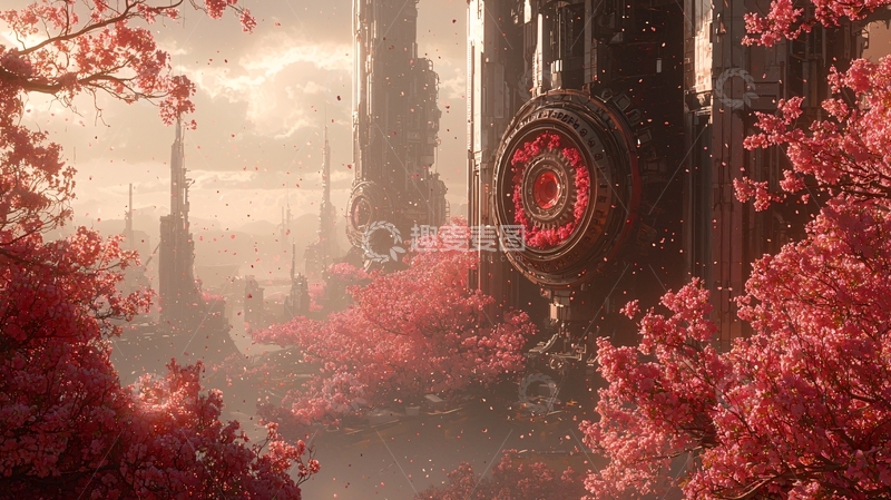 高清大图下载【趣麦麦图】未来都市