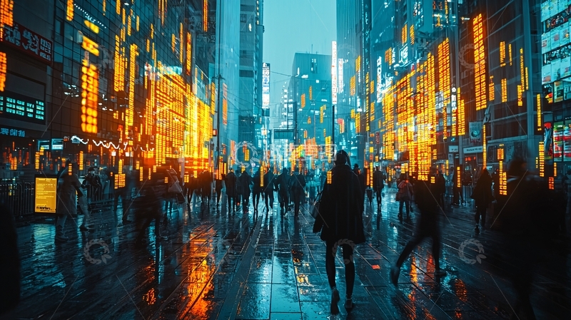 高清大图下载【趣麦麦图】未来都市