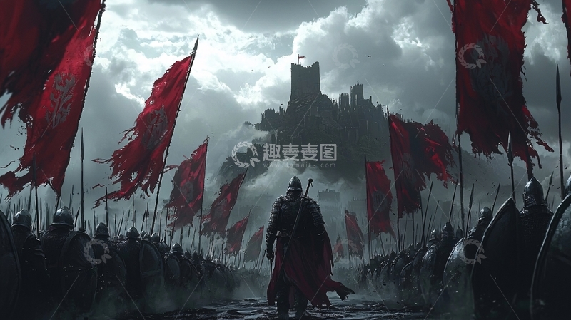 高清大图下载【趣麦麦图】黑暗城堡