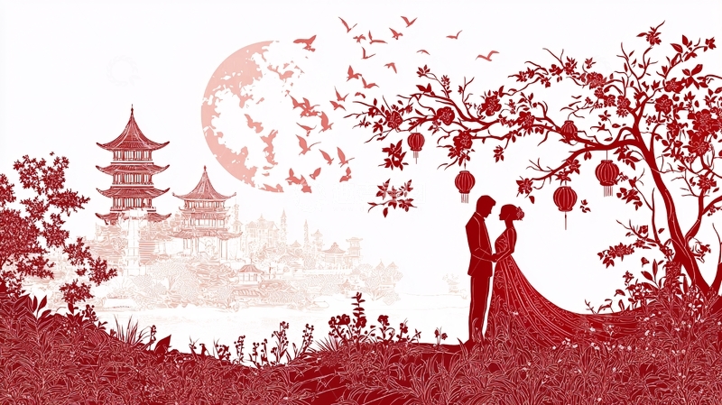 高清大图下载【趣麦麦图】中式婚礼