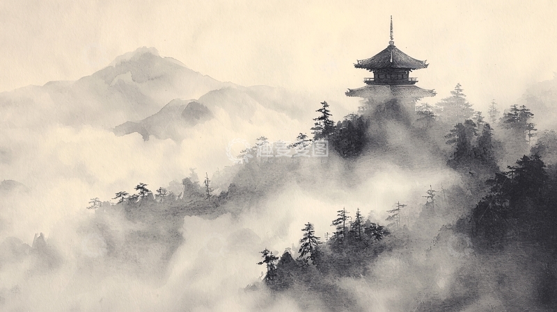 高清大图下载【趣麦麦图】水墨画