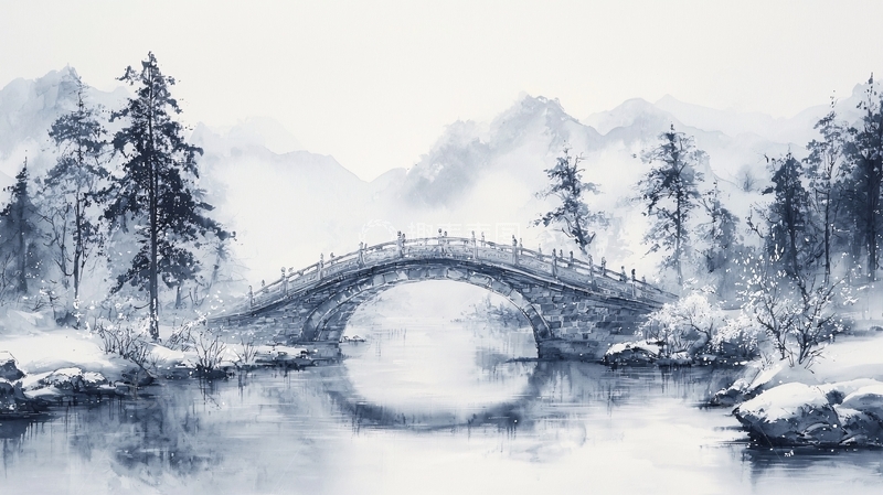 高清大图下载【趣麦麦图】水墨画