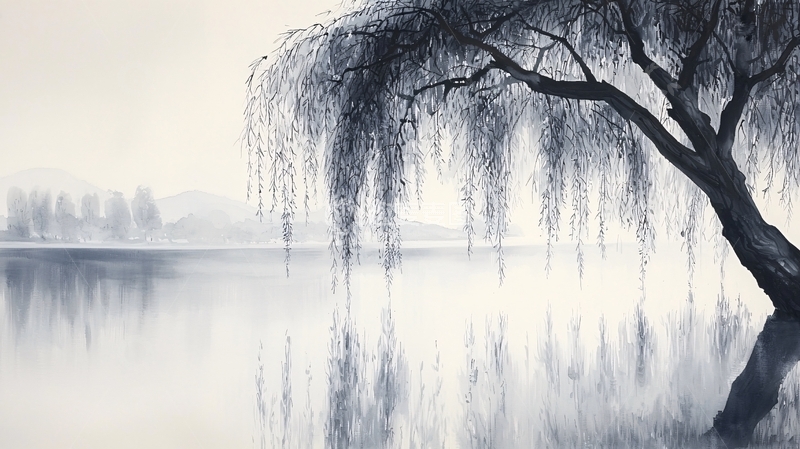 高清大图下载【趣麦麦图】水墨画