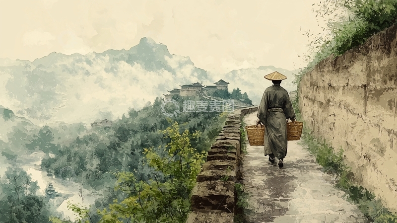 高清大图下载【趣麦麦图】山路