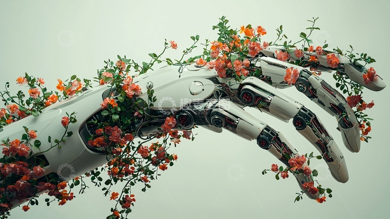 高清大图下载【趣麦麦图】机械手臂