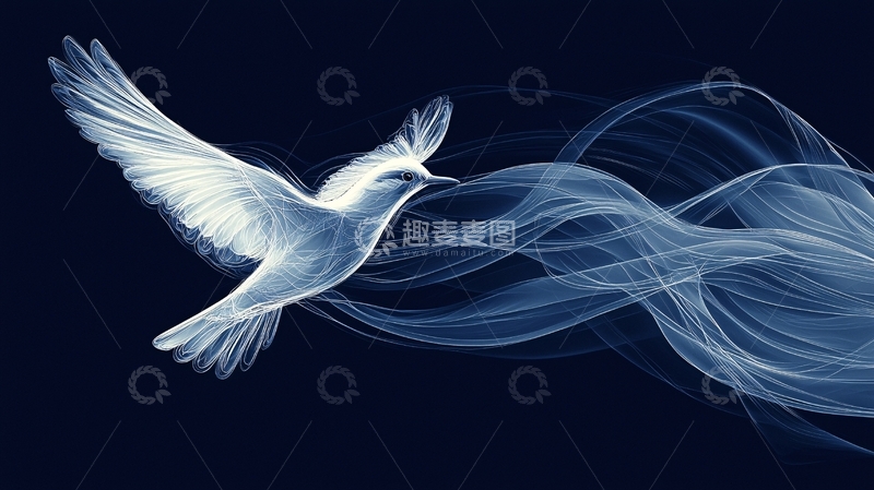 高清大图下载【趣麦麦图】白鸽