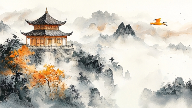 高清大图下载【趣麦麦图】水墨画