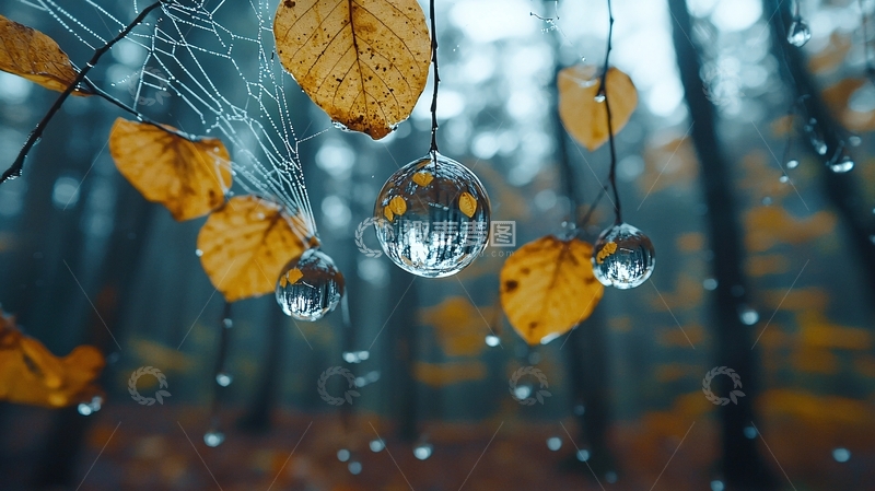 高清大图下载【趣麦麦图】秋雨