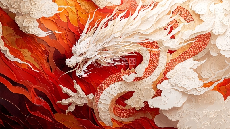 高清大图下载【趣麦麦图】白龙