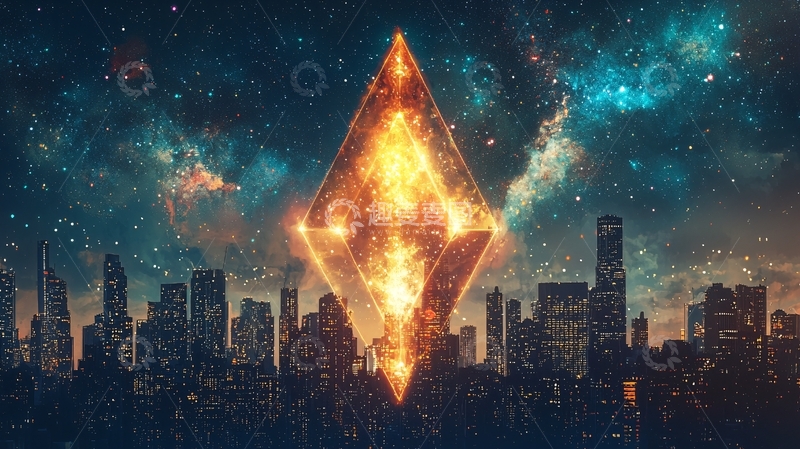 高清大图下载【趣麦麦图】火焰水晶