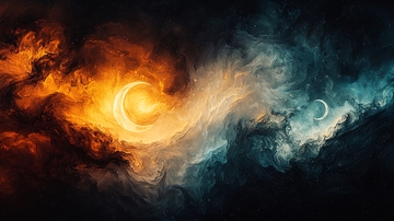 火焰与冰霜的月亮