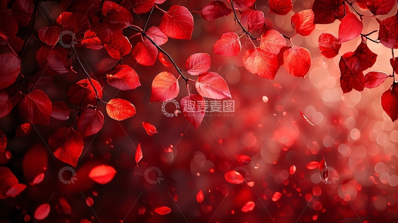 高清大图下载【趣麦麦图】红叶