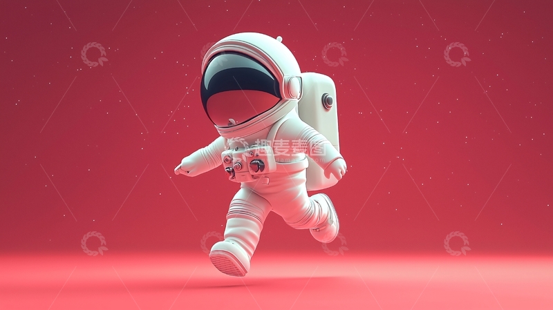 高清大图下载【趣麦麦图】红色背景