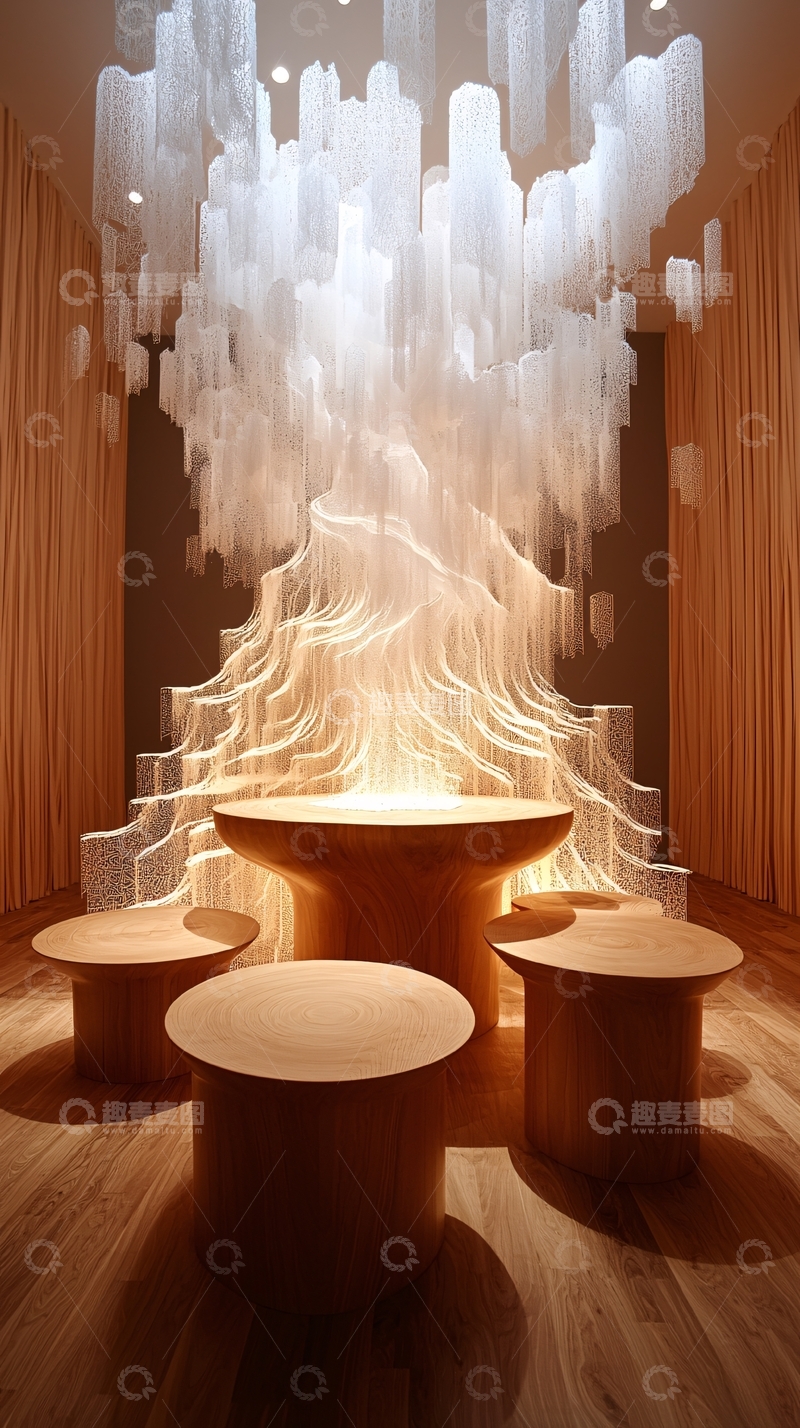 高清大图下载【趣麦麦图】室内光影高清图片