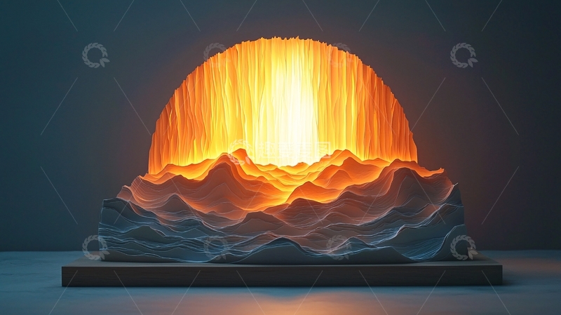 高清大图下载【趣麦麦图】创意光效装置