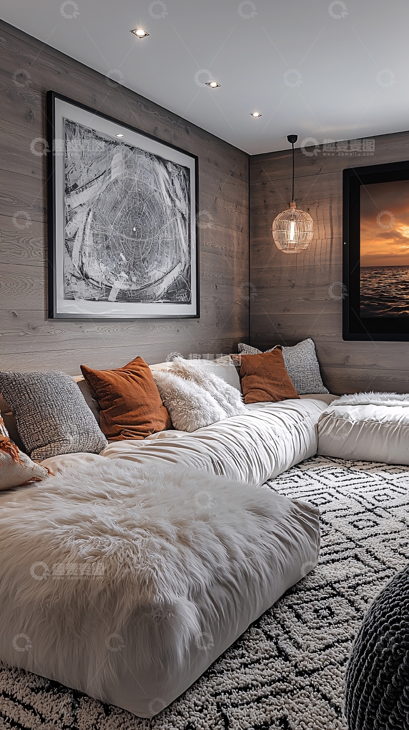 高清大图下载【趣麦麦图】温馨舒适的休息区