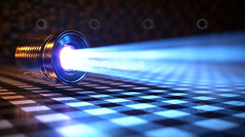 高清大图下载【趣麦麦图】未来科技感光束