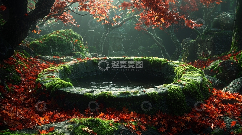 高清大图下载【趣麦麦图】古老石井高清图片