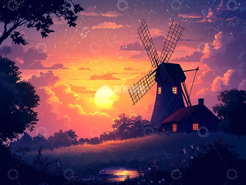 高清大图下载【趣麦麦图】田园风光高清图片