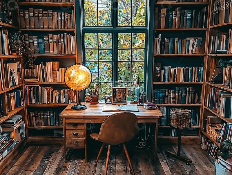 高清大图下载【趣麦麦图】书房高清图片