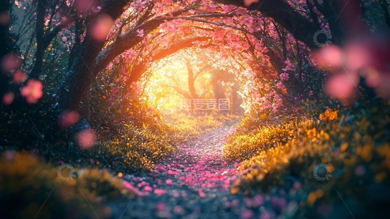 高清大图下载【趣麦麦图】梦幻森林入口
