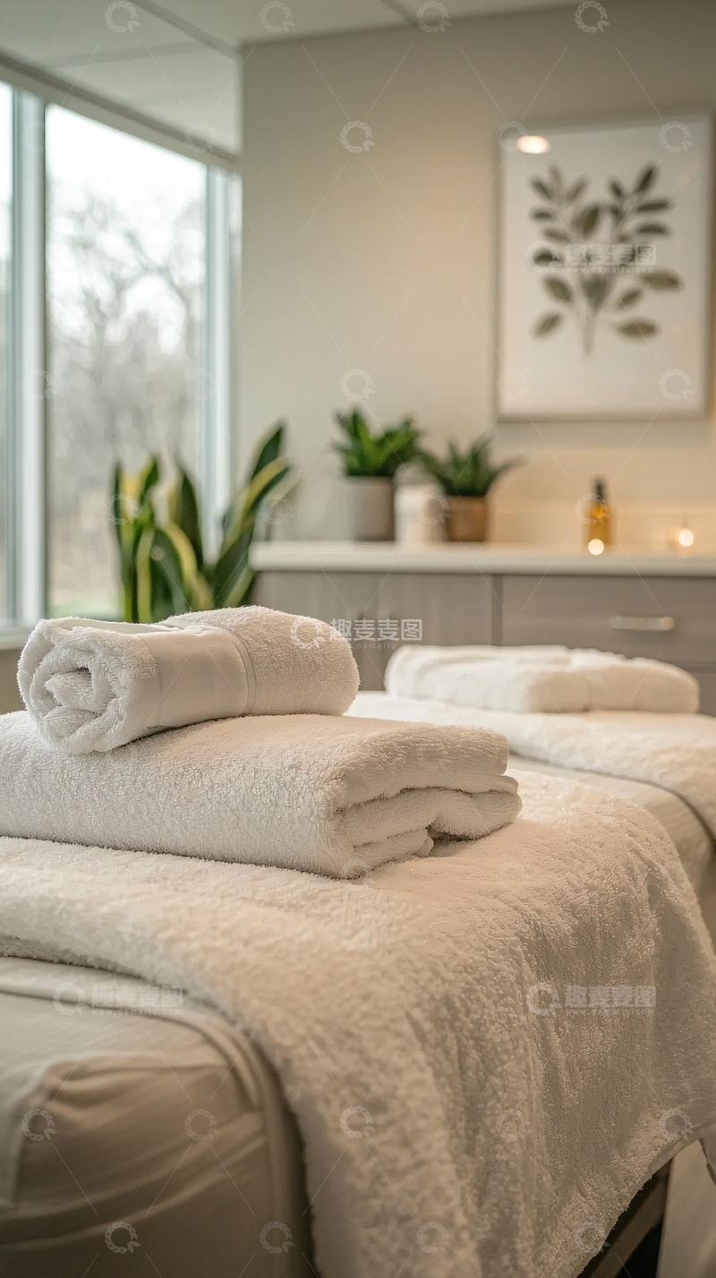 高清大图下载【趣麦麦图】舒适放松的按摩环境